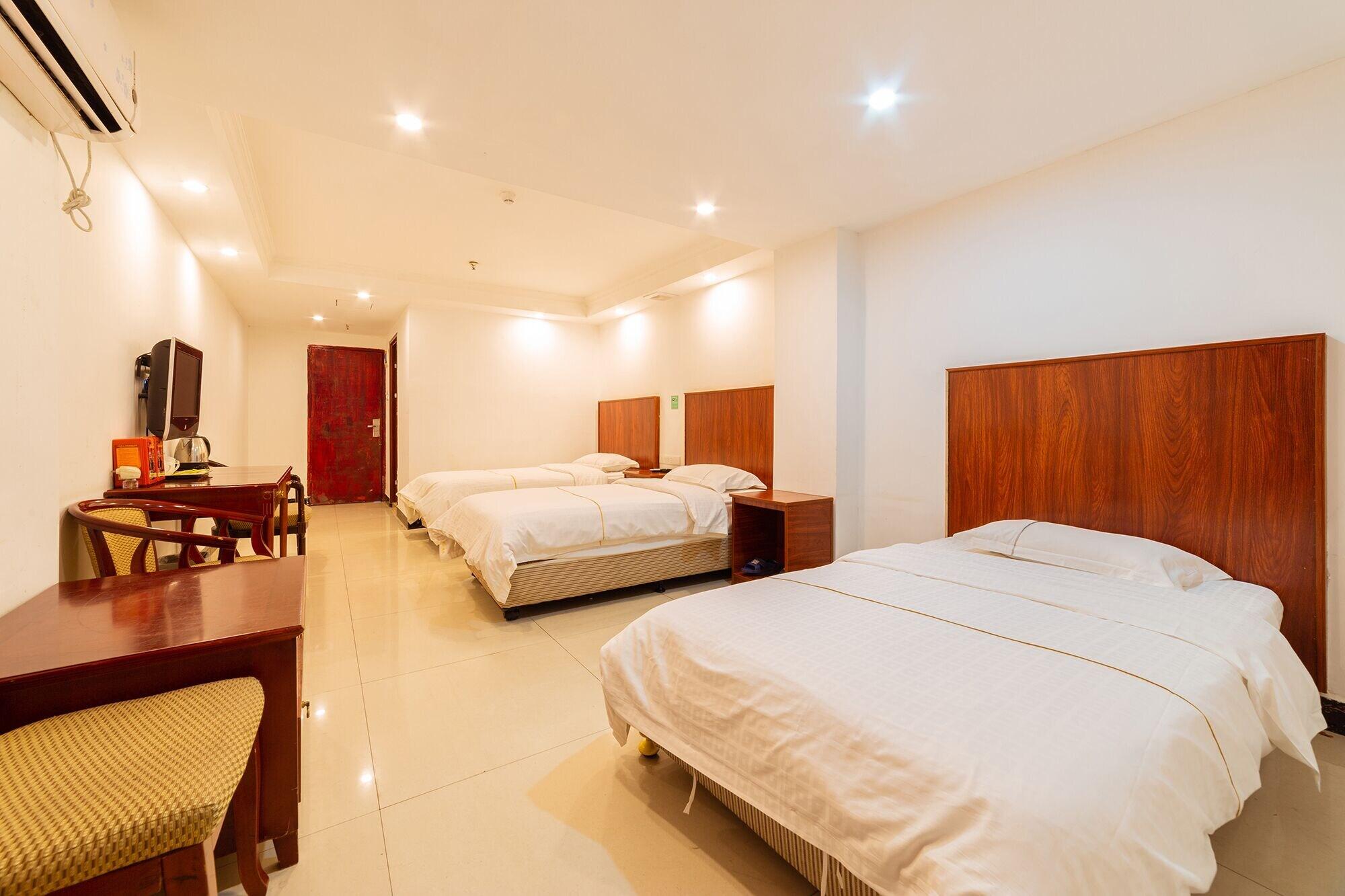 Guangzhou Junshan Hotel - Shuttle Bus For Canton Fair מראה חיצוני תמונה